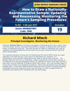 Flyer for https://www.src.isr.umich.edu/people/richard-miech/