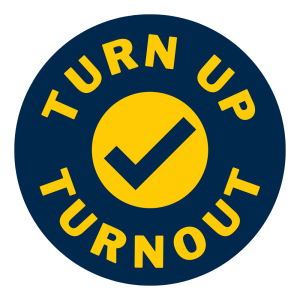 Turn Up Turnout Logo