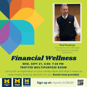 Image of Flourish Financial Wellness poster.