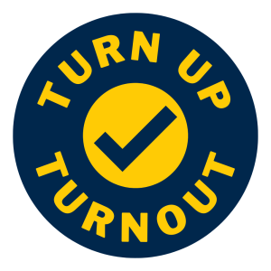 Turn Up Turnout Logo Turn Up Turnout Logo