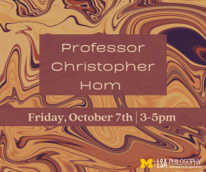 Christopher Hom Talk Oct 7 3-5pm