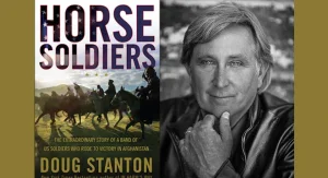 Author Doug Stanton and his best-seller "Horse Soldiers"