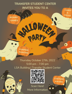 LSA Halloween Party Flyer