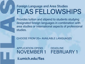 FLAS Fellowships