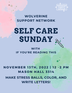 WSN x If You're Reading This Self-Care Sunday