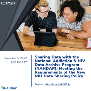 This image includes the title, date/time, and registration link of the webinar. It also includes a stock image of two people smiling.