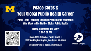 Peace Corps and Your Global Public Health Career