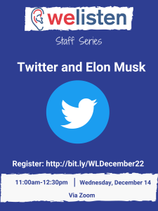 Twitter and Elon Musk