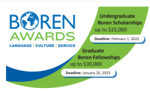Boren Awards Info Session: Essay Prep Webinar Boren Awards Info Session: Essay Prep Webinar