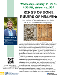 Kings of Rome, Rulers of Heaven: Conceptions of Sovereignty and Empire in Syriac and Armenian Historiography