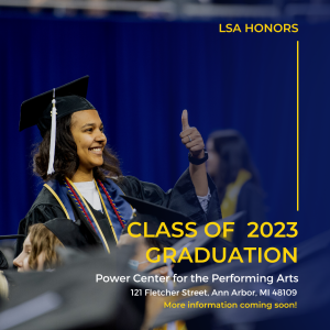 Graduation - LSA Honors