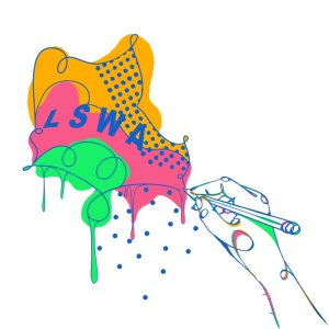 Our logo was designed by one of our incredibly talented LSWA student leaders! Come to a live chat to find out more about all of the other unique creative opportunities we offer our students.