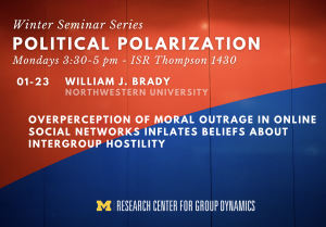 RCGD Winter Seminar Series: Overperception of moral outrage in online social networks inflates beliefs about intergroup hostility