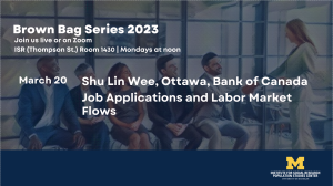 PSC Brown Bag: Job Applications and Labor Market Flows