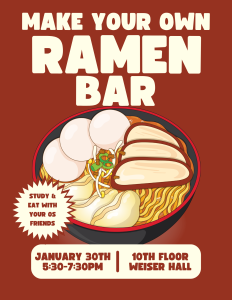 Make Your Own Ramen Bar