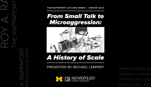 Rappaport Lecture: "From Small Talk to Microaggression: A History of Scale" promo image