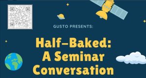 Half-Baked Seminar Conversation Flyer