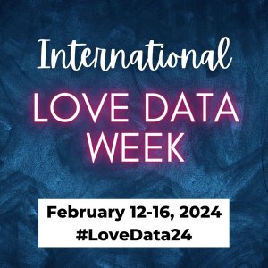 Announcement of Love Data week 2024