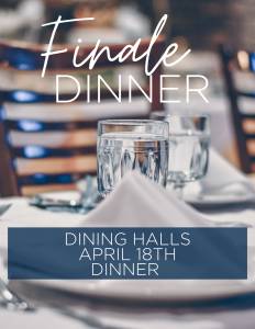 Finale Dinner Poster