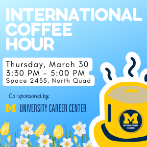 International Coffee Hour March 2023