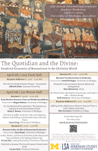 CAS 2023 International Graduate Student Workshop | The Quotidian and the Divine: Early Modern Gendered Economies of Monasticism in the Eastern Christian World