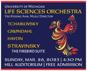 Life Sciences Orchestra spring 2023 concert