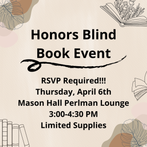Blind Book Flyer