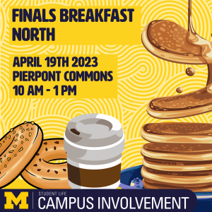 finals breakfast north campus