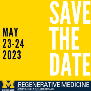 Regenerative Medicine Biosciences Initiative Grand Challenge