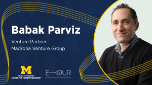 Babak Parviz, Venture Partner, Madrona Venture Group