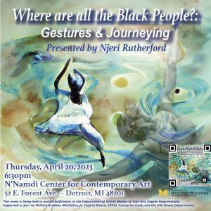 Where are all the Black people?: Gestures & Journeying