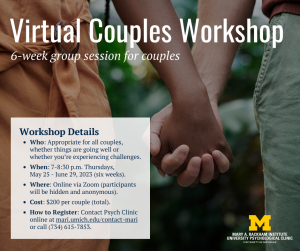 Image displaying an inter-racial couple holding hands, with event description to the left.