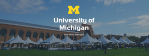 University of Michigan Tailgate tents