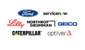 Companies participating: ServiceNow, Northrop Grumman, Geico, Ford Motor Company, Caterpillar, Optiver, Eli Lilly