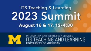 ITS Teaching & Learning 2023 Summit
