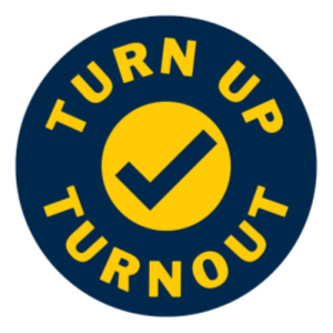 Turn up Turnout Logo
