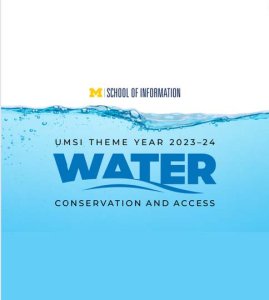 UMSI logo Water Theme Year 23-24