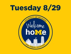 Welcome Week Logo for 8/29/23