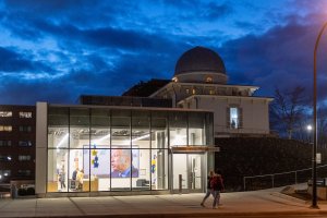 The new addition of the Detroit Observatory