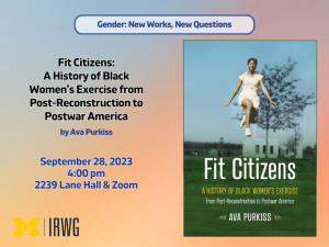 Book cover for Fit Citizens: A History of Black Women's Exercise from Post-Reconstruction to Postwar America by Ava Purkiss