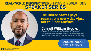 Cornell William Brooks Lecture Advertisement