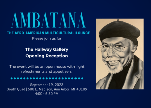 Ambatana - The Afro American Minority Culture Lounge hallway reception