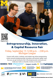 Entrepreneurship, Innovation & Capital Resource Fair