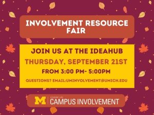 Involvement Resource Fair