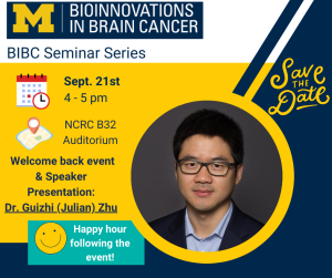 BIBC Seminar Series: Dr. Guizhi (Julian) Zhu