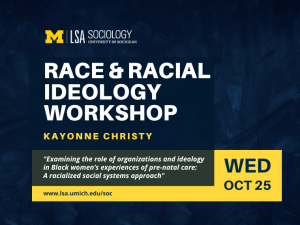 Race & Racial Ideology - Christy