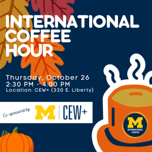 International Coffee Hour Flyer