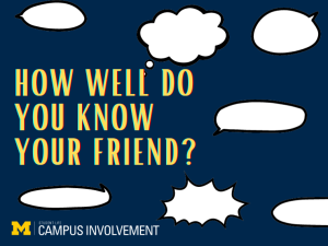 how well do you know your friend