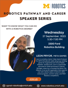 Flyer with information included in posting