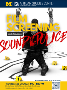 ASC Film Screening. *Sound of the Police*